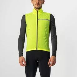 Gilet Coupe Vent Castelli Squadra Stretch - Homme
