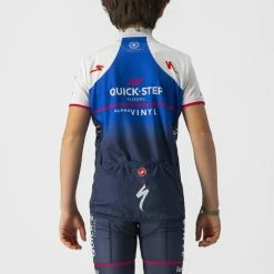 Maillot Enfant Quickstep Castelli -Porte-vélos et Barres de Toit Soldes maillot enfant quickstep castelli 3