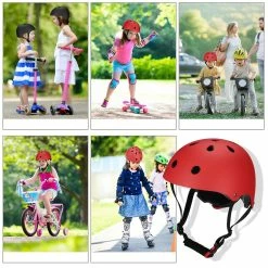 Crest® Casque De Vélo Casque De Sécurité Multisports Pour Enfants / Adolescents / Adultes VTT Vélo Cyclisme Patinage Skateboard Scooter Casque Casquette -Porte-vélos et Barres de Toit Soldes 175692575 max