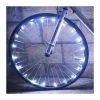 1pcs White -Lumières De Roue De Vélo 20 LED Clignotant Rayons Lumières Décoration De Vélo Lumière Vélo D'avertissement D - Avis / Test -Porte-vélos et Barres de Toit Soldes 1pcs white lumieres de roue de velo 20 led clignotant rayons lumieres decoration de velo lumiere velo d avertissement d
