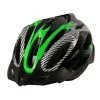 BESTORE Casque De Cyclisme Ultra-light Led Tail Light Pour Adultes (vert-noir)