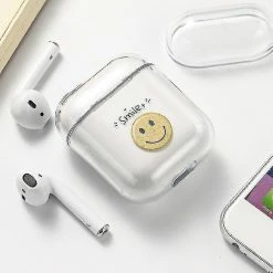 HSKMALL Housse De Protection Casque De Vélo Pour Airpods Sourire -Porte-vélos et Barres de Toit Soldes 224074053 max