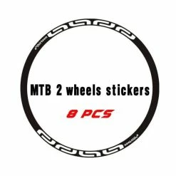 26er White -E13 Roue Autocollants-autocollants Pour VTT-vélo Deux Roues Jante Pour Vtt Livraison Gratuite - Avis / Test