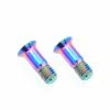 2pcs M5 * 14.2mm Vélo Bolt Bolt Boulon Titanium Bolt Jockey Boulon De Roue Pièces De Boulon Vélo Vélos Vis De Vélo Vis De - Avis / Test