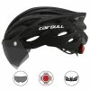 Unbranded Ultralight Cyclisme Casque De Sécurité Outdoor Moto Vélo Feu Arrière Casque Amovible Lentille Visière Mo -Porte-vélos et Barres de Toit Soldes 354505279 max