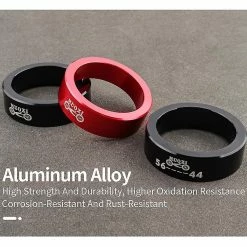 Unbranded Adaptateur De Casque VTT Vélo De Route Cadre De Tube Conique, 56-44mm Noir -Porte-vélos et Barres de Toit Soldes 354745603 max