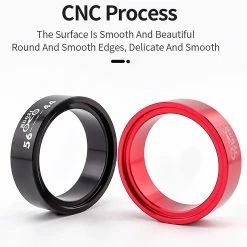 Unbranded Adaptateur De Casque VTT Vélo De Route Cadre De Tube Conique, 56-44mm Noir -Porte-vélos et Barres de Toit Soldes 354745623 max