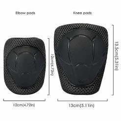 Unbranded Ensemble D’équipement De Protection Pour Enfants Casque De Sécurité Genouillères Coudières Poignets Jeunes Sport -Porte-vélos et Barres de Toit Soldes 417712689 max
