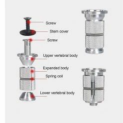 Unbranded Vélo Carbone Casque Espaceur Expansion Boulon Expander Plug Set Diamond Grade -Porte-vélos et Barres de Toit Soldes 442294455 max