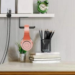 Unbranded Support De Casque D’écoute Support De Crochet, Style De Vie Sous Le Bureau Gain De Place Support De Casque Cintre Support De Casque Affichage -Porte-vélos et Barres de Toit Soldes 442815011 max