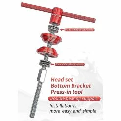 Unbranded Lebycle Vélo Casque Installer Outils De Suppression Pied De Vélo Bas, Noir -Porte-vélos et Barres de Toit Soldes 473991372 max