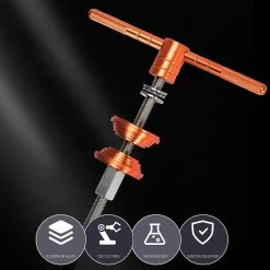 Unbranded Vélo Pédalier Outil Casque Bol Installation Presse Bb Bearing Remover -Porte-vélos et Barres de Toit Soldes 526842442 max