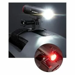 Unbranded Casque De Vélo Light Front Tail Light Casque D’équitation Intégré Light Usb Charging New Helmet Light -Porte-vélos et Barres de Toit Soldes 557550060 max