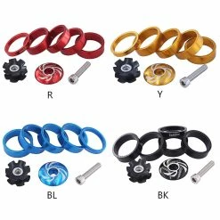 Unbrand 1/8 Pouce Casque Spacer Top Cap Casque Star Nut Pour W / Stem 9 Unbrand 1/8 Pouce Casque Spacer Top Cap Casque Star Nut Pour W / Stem -Porte-vélos et Barres de Toit Soldes 575195416 max