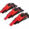 Nufasion Boucle De Casque, Casque De Moto Speed Clip Quick Release Chin Strap Button Pull Buckle Bicycle (1sets-rouge + Noir) -Porte-vélos et Barres de Toit Soldes 637569382 max
