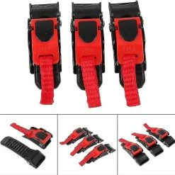 Nufasion Boucle De Casque, Casque De Moto Speed Clip Quick Release Chin Strap Button Pull Buckle Bicycle (1sets-rouge + Noir) -Porte-vélos et Barres de Toit Soldes 637569761 max