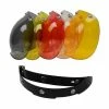Unbrandded Casque Ouvert Visière Casque Moto Casque Bulle Visière Visière Lentilles Casque Moto Accessoires (avec Support) Transparent -Porte-vélos et Barres de Toit Soldes 644414312 max
