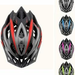 Unbranded Casque De Vélo Mtb Casque De Vélo De Montagne Avec Visière Amovible Vélo De Route De Montagne -Porte-vélos et Barres de Toit Soldes 661865336 max