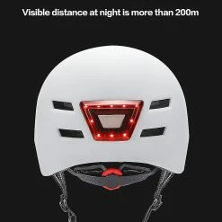 Unbranded Casque De Vélo Casque De Moto Avec Lumière D’avertissement éclairée Pour Les Enfants Adultes (s 48-53cm, Bleu) -Porte-vélos et Barres de Toit Soldes 675388006 max