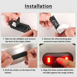 Unbranded Lumière Rechargeable USB Casque De Moto Avant / Arrière Casque De Vélo Night Light 10 Unbranded Lumière Rechargeable USB Casque De Moto Avant / Arrière Casque De Vélo Night Light -Porte-vélos et Barres de Toit Soldes 686340693 max