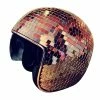 Unbranded Casque Disco Ball Avec Visière Rétractable Pour Accessoires De Discothèque Cool