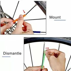 Unbrand Autocollants De Vélo Ruban Réfléchissant Roue Réfléchissante De Nuit Accessoires De Vélo En Acier Pour Casque Moto Scooter -Porte-vélos et Barres de Toit Soldes 740623524 max