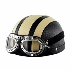 Unbranded Moto Scooter Demi-Casque Avec Lunettes Lunettes Visière Pour Femmes Hommes Nouveau -Porte-vélos et Barres de Toit Soldes 755298134 max
