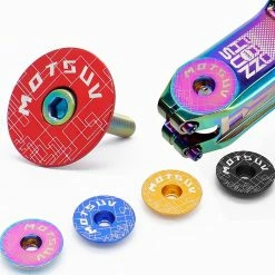 Unbranded 1-1 / 4 « casque De Vélo Stem Top Caps Pour VTT, Vélo De Montagne, Vélo De Route, Aluminium -Porte-vélos et Barres de Toit Soldes 756051497 max