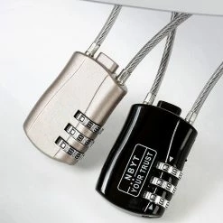 Unbranded Casque Chaîne Serrure Mot De Passe à 3 Chiffres Pour Scooter Moto Vélo Serrure Câble -Porte-vélos et Barres de Toit Soldes 756051613 max