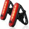 Cnlhq Feu Arrière De Vélo Arrière 2 Pack, Ultra Lumineux Usb Rechargeables Feux Arrière De Vélo, Accessoires LED Rouges Haute Intensité S’adapte Sur N’importe Quel Vélo Ou Casque. Facile à Utiliser -Porte-vélos et Barres de Toit Soldes 766771574 max