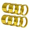 Nw 1776 Compatible Aveccompatible Avec4pcs / Set 5/10/15 / 20mm Casque En Alliage D’aluminium Stem Spacer, Or