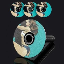 Sfygv MTB Road Bicycle Headset Top Cover Avec Boulons, Casque De Vélo Top Cover -Porte-vélos et Barres de Toit Soldes 769243624 max