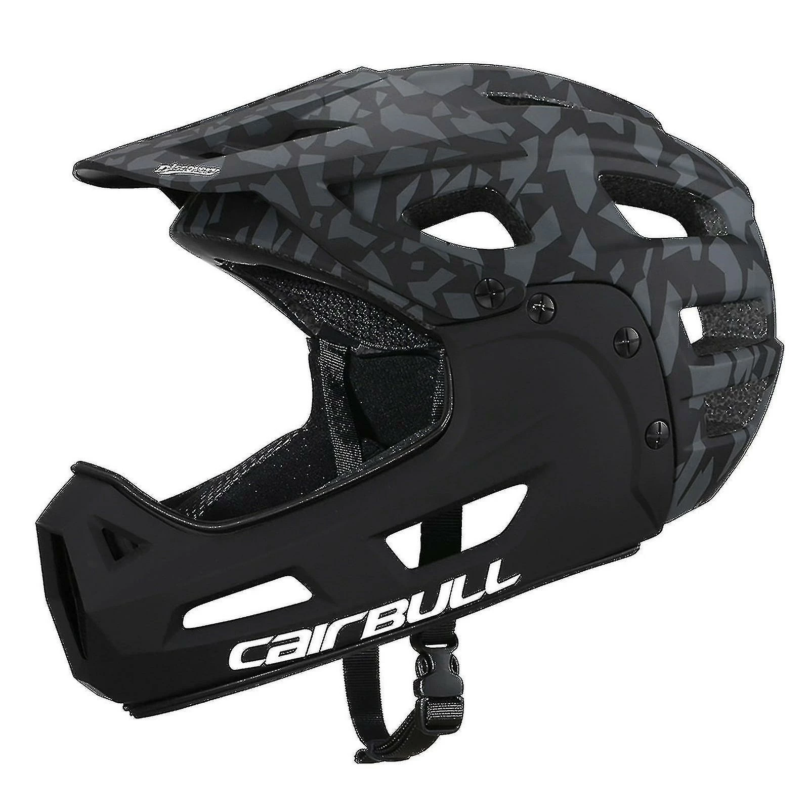 Unbranded Cairbull Casque De Vélo Intégral Pour Adultes Casque De Cyclisme Avec Protège-menton Détachable Et Visière Pour Casque De Vélo De Course De VTT 4 Unbranded Cairbull Casque De Vélo Intégral Pour Adultes Casque De Cyclisme Avec Protège-menton Détachable Et Visière Pour Casque De Vélo De Course De VTT – Image 2