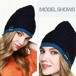 Unbranded Sans Fil Bluetooth Compatible Poisson Modèle Tricoté Velours Hiver Casque Chaud Cap Musique Appel Casque Chapeau Pour Nuit Courir Pêche Sports De Plein Air T -Porte-vélos et Barres de Toit Soldes 776473479 max