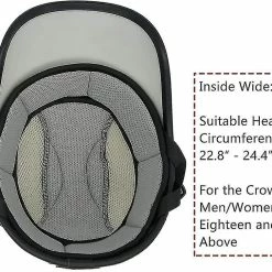 Unbranded Casque De Vélo Adultes-cyclisme-vélo Baseball-casque - Sécurité Style Urbain Réglable Adultes Casque De Vélo Route De Montagne Pour Hommes Femmes Casque Noir Adolescent-(n -Porte-vélos et Barres de Toit Soldes 777380478 max