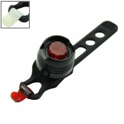 Unbranded 1pc Vélo Vélo Avant Arrière Queue Casque Flash Lumière Avertissement De Sécurité Lampe