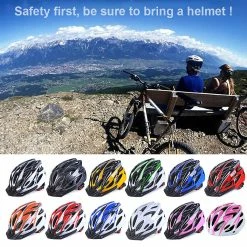 Unbranded Casque De Vélo De Cyclisme Adulte Amélioré Pour La Sécurité Des Femmes Pour Hommes Pour La Protection -Porte-vélos et Barres de Toit Soldes 786245422 max