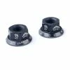 Accessoire Vélo,MUQZI 2 Pièces Vélo M10 Moyeu écrou En Alliage D'aluminium Boulon Bride Roue Avant Roue Arrière Bouchon - - Avis / Test