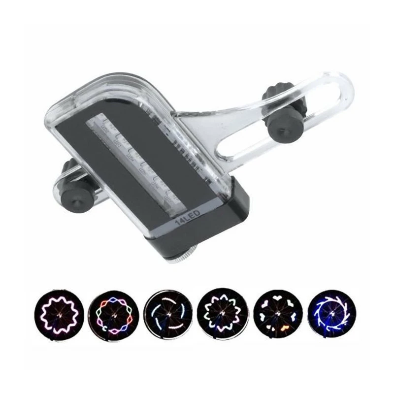 Akozon Lumière De Roue De Bicyclette 14 LED Vélo Vélo Double Face Hot Wheels 30 Images Vraie Couleur Lumière Double Sens La - Avis / Test 3 Akozon Lumière De Roue De Bicyclette 14 LED Vélo Vélo Double Face Hot Wheels 30 Images Vraie Couleur Lumière Double Sens La - Avis / Test