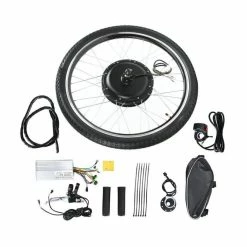 AYNEFY Kit De Moteur De Vélo électrique Alliage D'aluminium 48V 1500W 26 Pouces Vélo électrique Ebike Kit De Roue De Moteur - Avis / Test