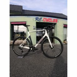 Vélo De Course Basso - 58 - 700c -Porte-vélos et Barres de Toit Soldes basso diamante sv pastel white edition limitee dura ace di2 2