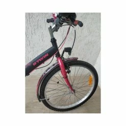 Vélo Tout Chemins Btwin -Porte-vélos et Barres de Toit Soldes btwin poply 500 3