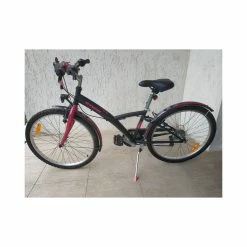 Vélo Tout Chemins Btwin -Porte-vélos et Barres de Toit Soldes btwin poply 500 4