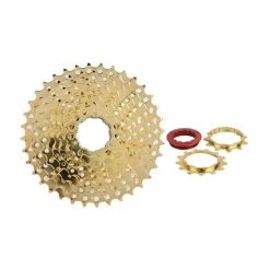 EBTOOLS Roue Libre De Cassette ZTTO Roue Libre Dorée De Vélo Montagne à 9 Vitesses 11T‑36T Cassette à Volant Accessoire V - Avis / Test