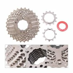 EJ.life Roue Libre De Vélo 9 Vitesses 11-28T Vélo De Route Petite Roue Cassette En Acier Roue Libre Pignon Accessoire De Vél - Avis / Test