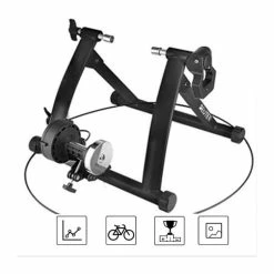 Entraineur Magnétique TurboHome-Trainer Vélo En Acier Avec Roue Réductrice De Bruit Réglable Support De Roue De Vélo Pour - Avis / Test