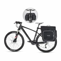 Femor Sacoche De Vélo Porte-bagages, Double Sacoche De 30 L, Grande Capacité, Sacoche De Roue Arrière, Double Imperméable - Avis / Test