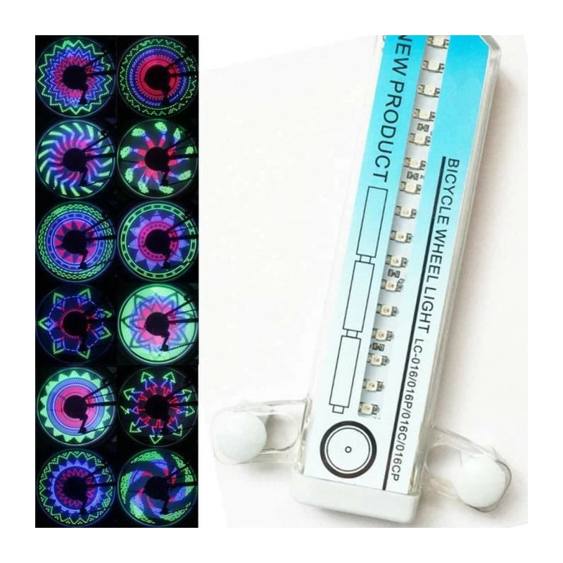 Flycoo2 LED Lumière Roue Eclairage Pour Vélo Rayon 32 Modes DIY Cyclisme Nuit Pneu,606 - Avis / Test 3 Flycoo2 LED Lumière Roue Eclairage Pour Vélo Rayon 32 Modes DIY Cyclisme Nuit Pneu,606 - Avis / Test