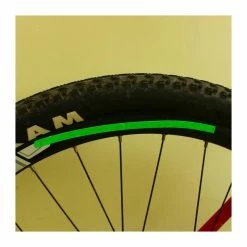 Garosa Autocollant De Roue De Bicyclette Fluorescent Vélo Vélo Vélo Roue Jante Réfléchissant Autocollant Autocollants - Avis / Test