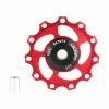 MEIHE Poulie Roue De Guidage Dérailleur Arrière Vélo Gub 11T (Noir Rouge) - Avis / Test -Porte-vélos et Barres de Toit Soldes meihe poulie roue de guidage derailleur arriere velo gub 11t noir rouge